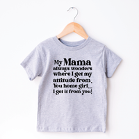You home girl toddler graphic tee