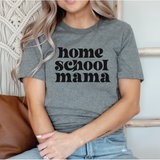 Home school mama graphic tee