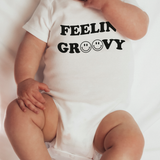 Feelin' groovy baby onesie
